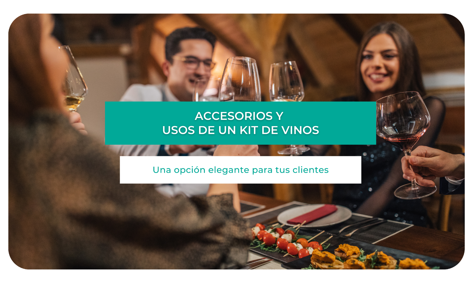 Accesorios y usos de un kit de vinos
