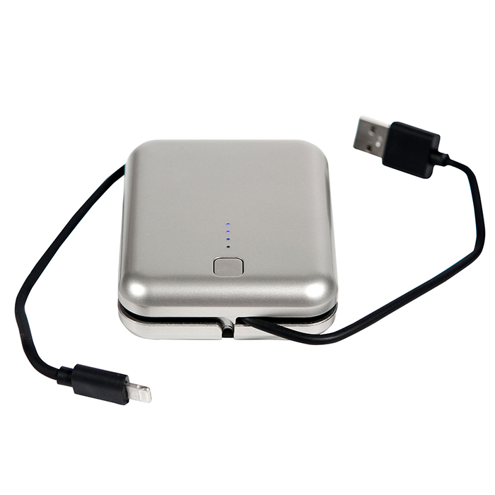 Power bank de 5,200 mAh.