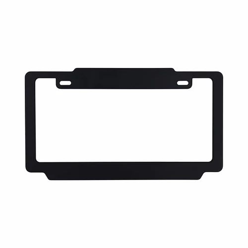 PORTA PLACA PLÁSTICO LISO