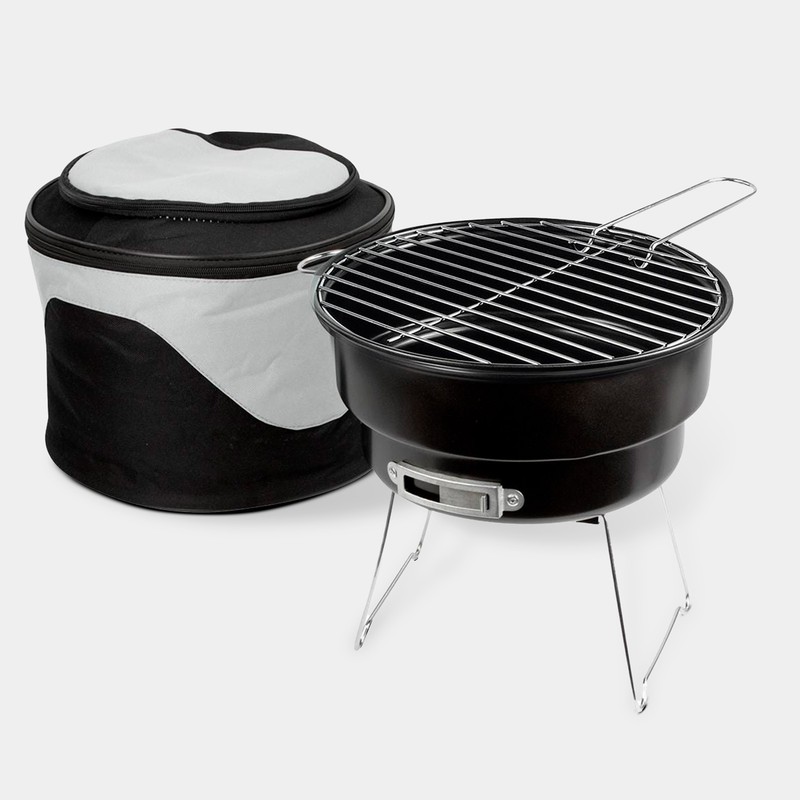 Asador Con Hielera Camping