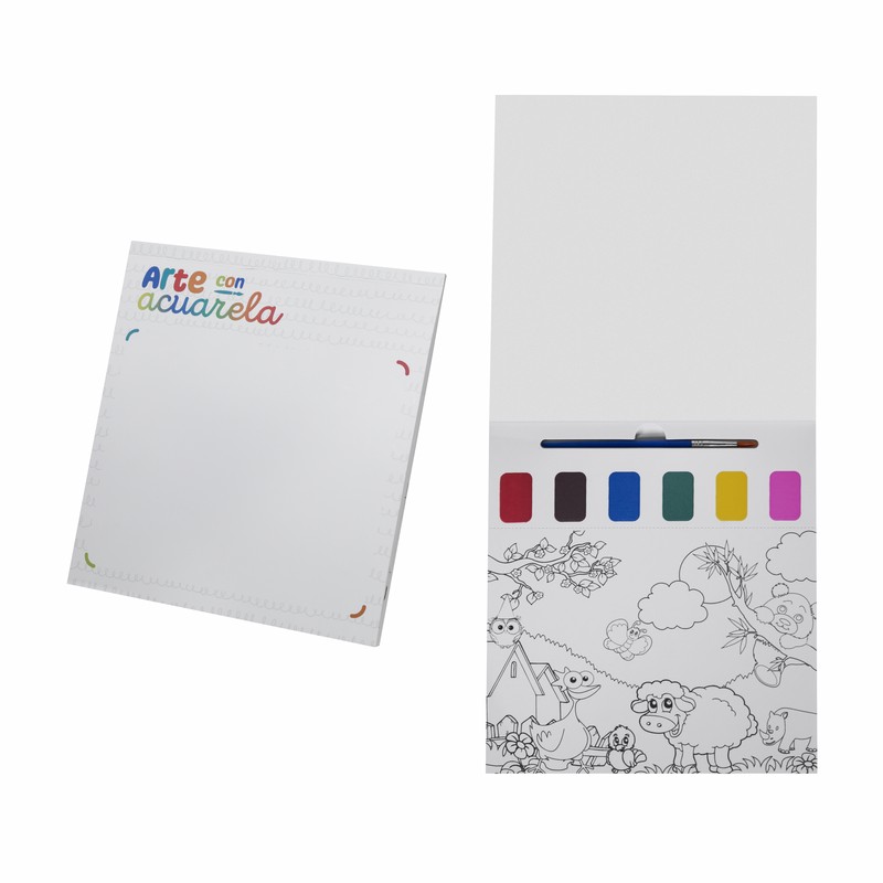 Libreta Con Acuarelas Klimpt